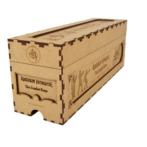 The Scarlet Keys Company Storage Box for Arkham Horror Card Game (assembled)!