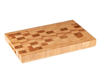personalized ash end cutting board with or without juice groove!