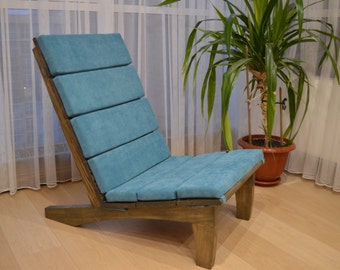 lounge chair,natural wood,outdoor furniture,cushioned furniture,many colours available!