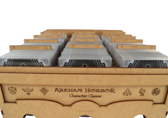 Big Box for Storing Character Classes Cards for Arkham Horror Card Game (comes Assembled)! - Etsy Big Box for Storing Character Classes Cards for Arkham Horror Card Game (comes Assembled)! - Etsy