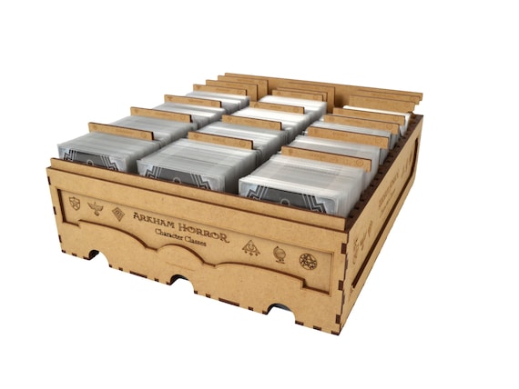 Big Box for Storing Character Classes Cards for Arkham Horror Card Game (comes Assembled)! - Etsy Big Box for Storing Character Classes Cards for Arkham Horror Card Game (comes Assembled)! - Etsy