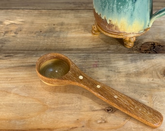 Canadian and Exotic Wooden Coffee Scoop # 2404 | Handcrafted Coffee Scoop