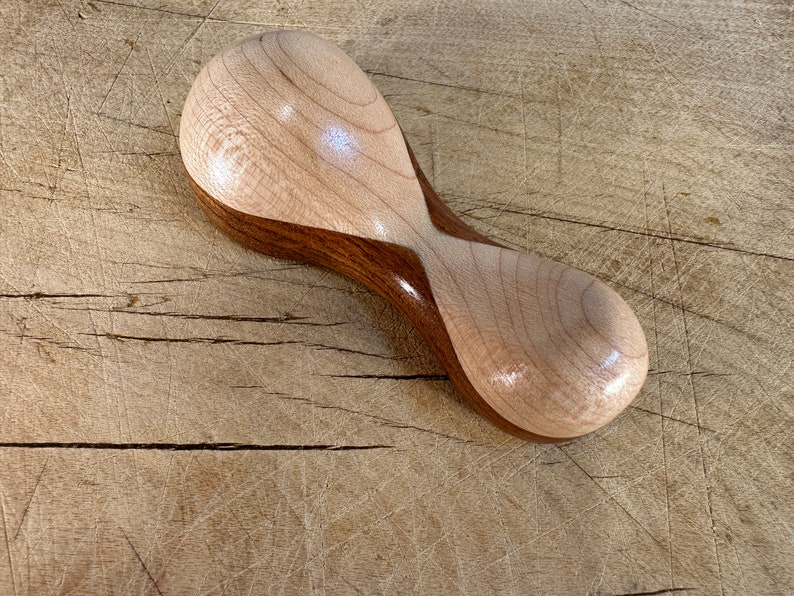 Canadian and Exotic Wooden Coffee Scoop 2402 Handcrafted Coffee Scoop image 5
