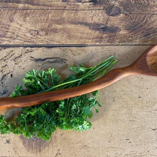 Wicked Crooked Wooden Spoon | Handcrafted Maple Spoon