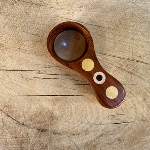 Canadian and Exotic Wooden Coffee Scoop 2402 Handcrafted Coffee Scoop image 4