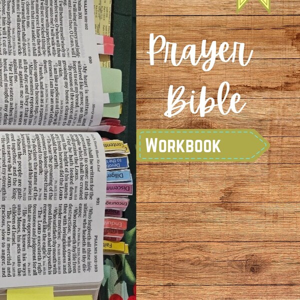 Prayer Bible Workbook