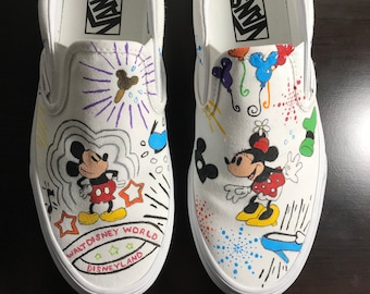 painted vans shoes