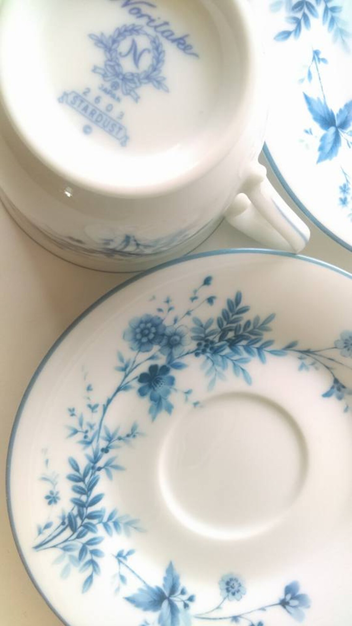 Vintage Noritake Stardust Cup and Saucers Noritake 2603 Etsy