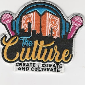 The Culture woven Patch (with Adhesive Backing)