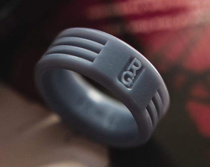 The Mono Drive - Retro Ring from Ring + Grove co // Mens Wedding Band.