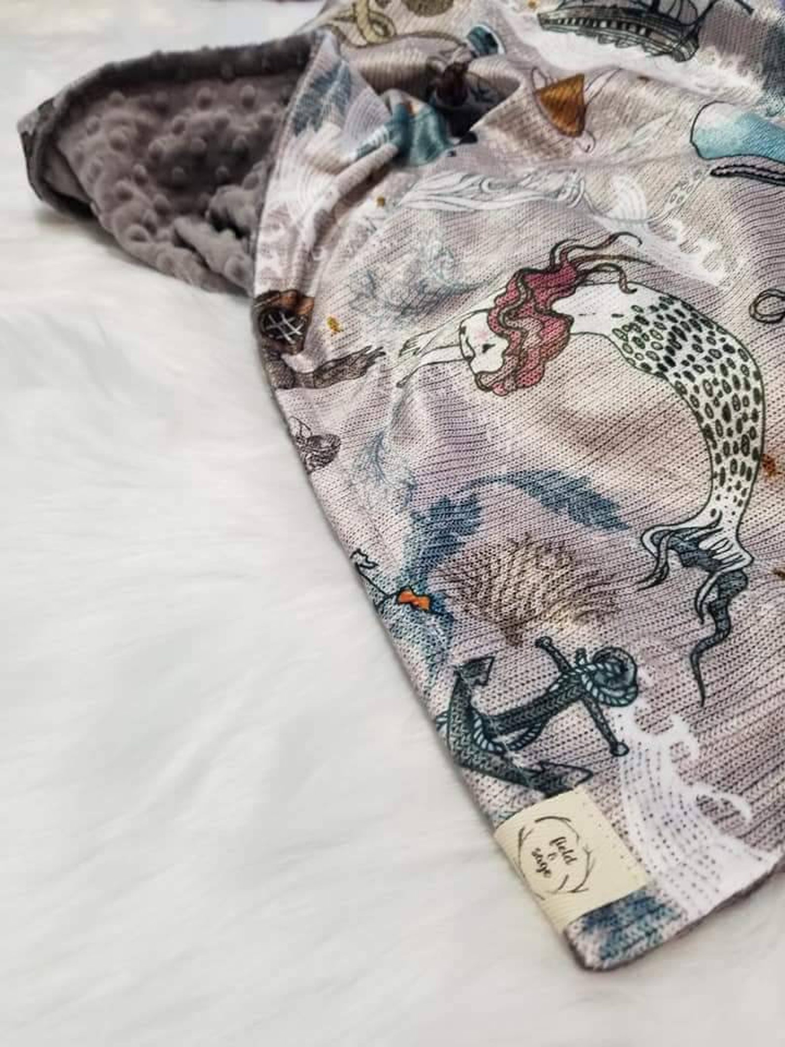 Pirate Blanketship Blanketwhale Blanketminky Blanketbaby Etsy