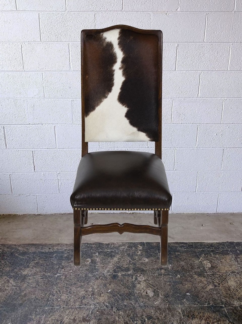 Classic Cowhide Chair | 4 Seat Minimum Required! image 1