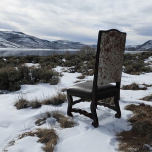 Classic Cowhide Chair | 4 Seat Minimum Required! image 3