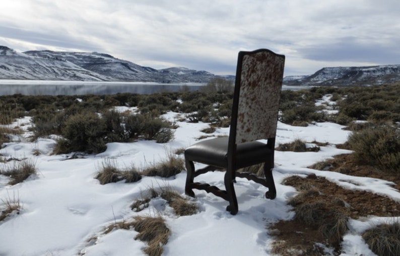 Classic Cowhide Chair | 4 Seat Minimum Required! image 3