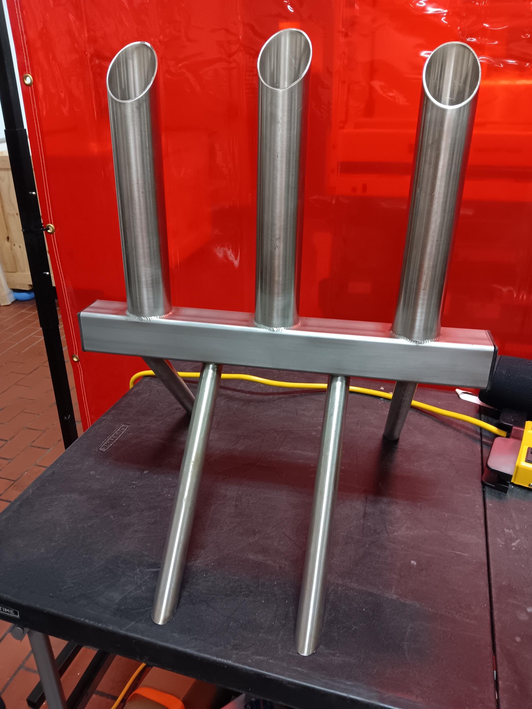 Stainless Steel Fishing Rod Holder. - Etsy Stainless Steel Fishing Rod Holder. - Etsy