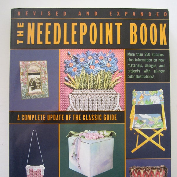 The Needlepoint Book: REVISED AND EXPANDED Jo Ippolito Christensen c.1999