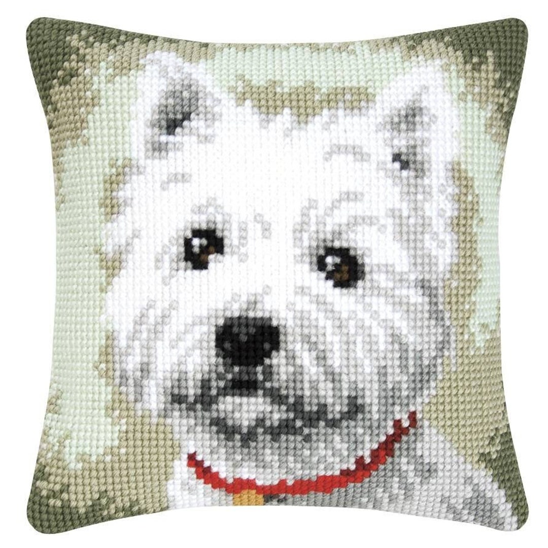 VERVACO WESTIE QUICKPOINT Needlepoint Pillow Kit Includes Etsy