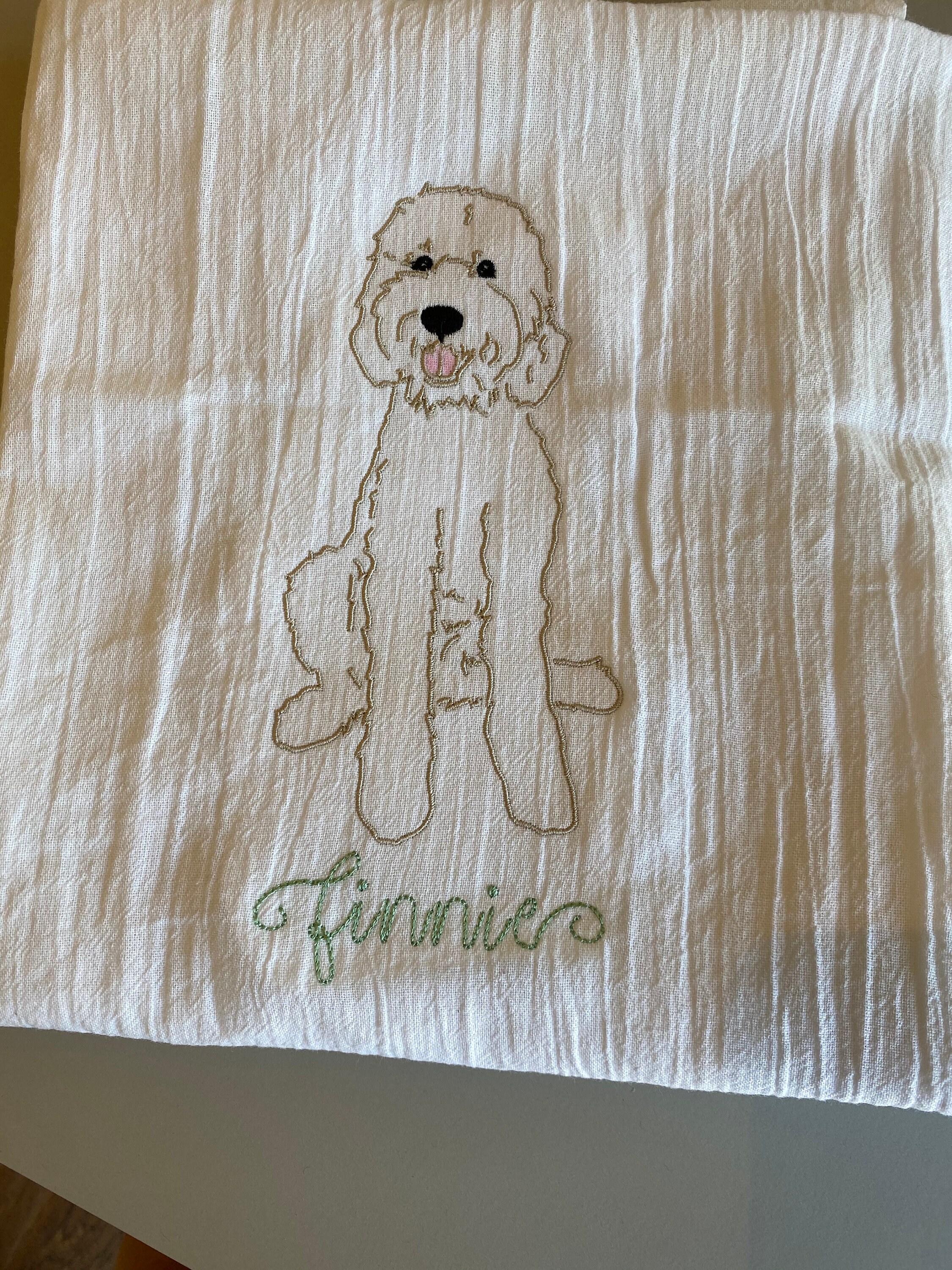 Doodle Embroidery Design Goldendoodle Labradoodle Etsy