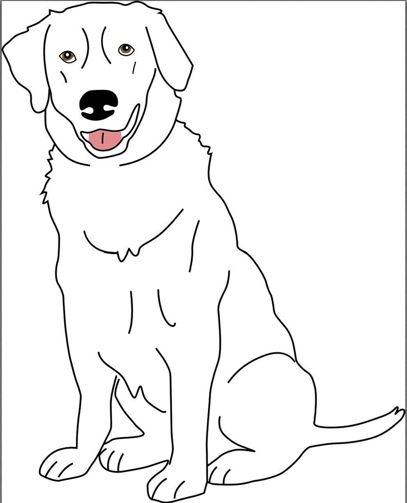 Lab Dog SVG File for Cricut Labrador Dog Svg for Shirts Etsy