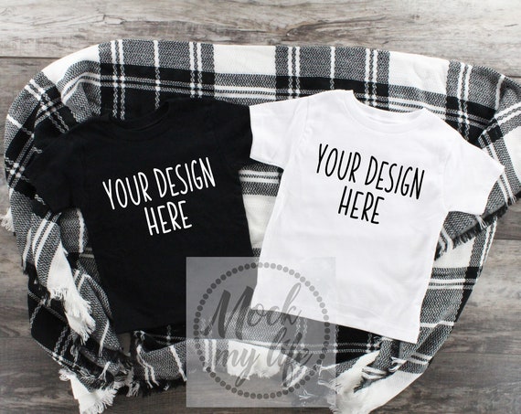 Bella Canvas 3001y Christmas Flat Lay Mockup Shirt