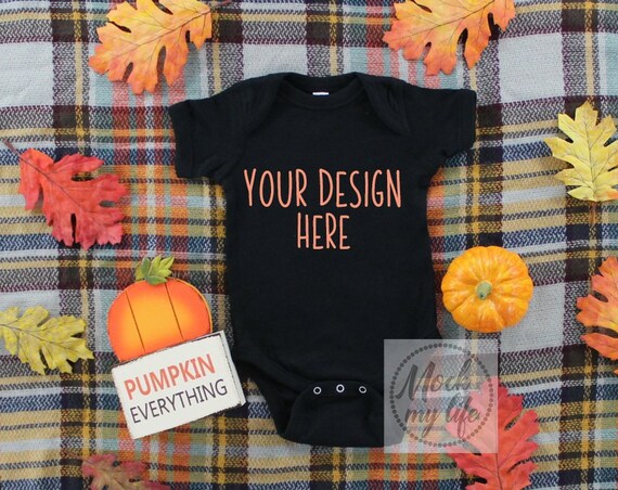 Black Rabbit Skins 4400 Flat Lay Mockup Bodysuit