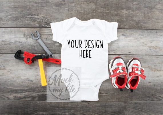 White Rabbit Skins 4400 Mockup Bodysuit Mockup Bodysuit Flat