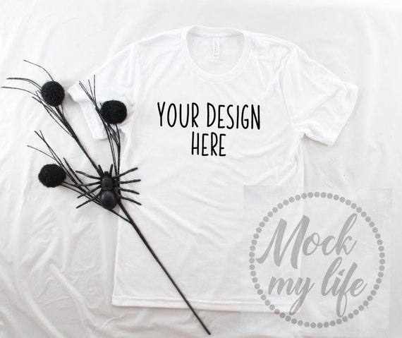 White Bella Mockup Bella Canvas Mockup White Shirt Mock