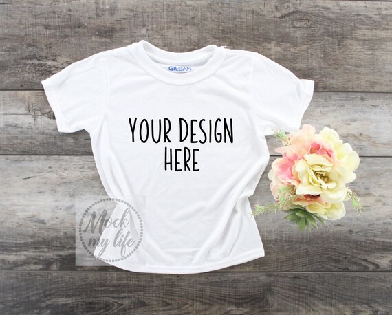 plain white shirt kids