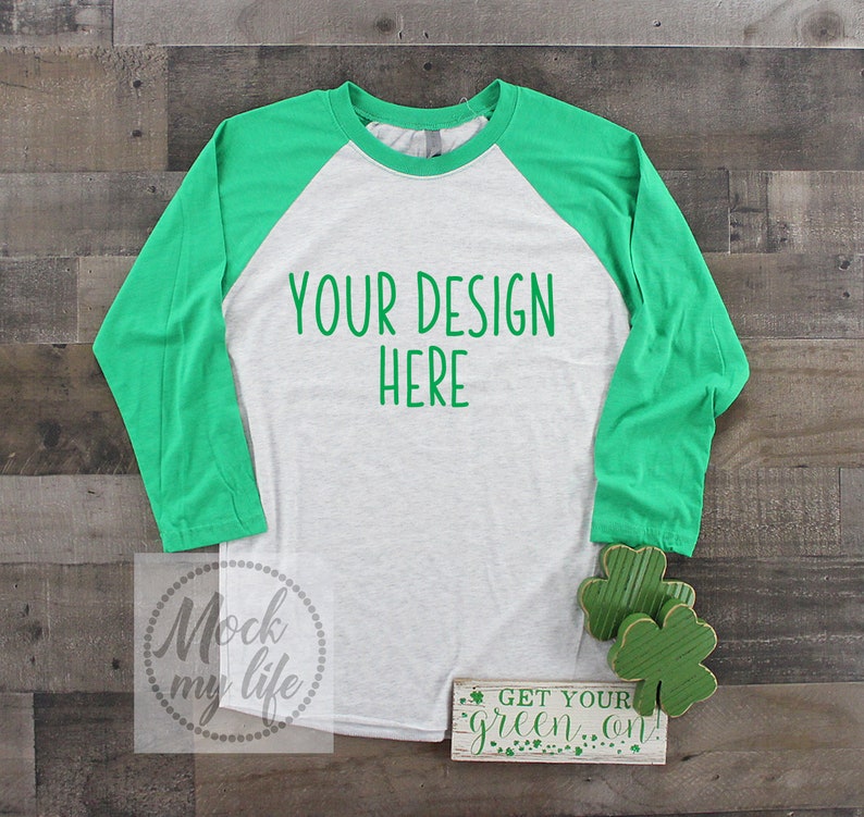 Download Envy Green Next Level 6051 Mock up / St Patricks Day ...