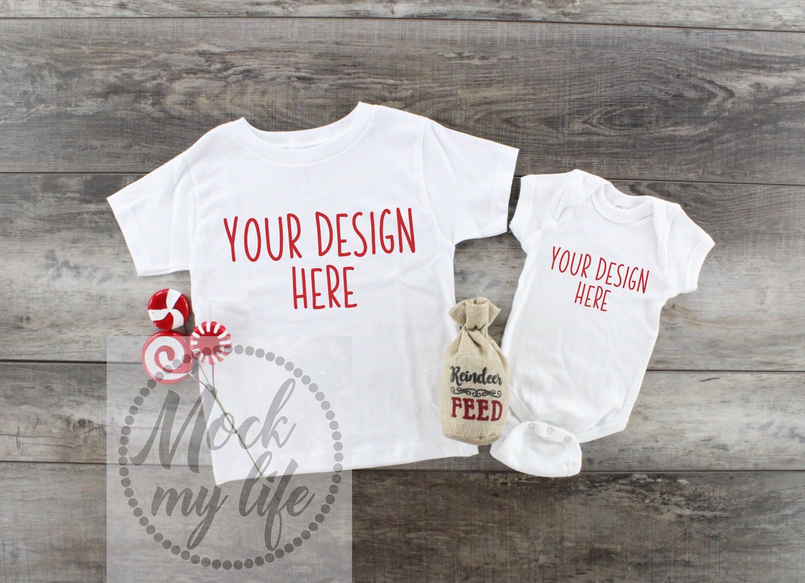 White Bella Canvas Christmas Flat Lay Mockup Bella Canvas Etsy