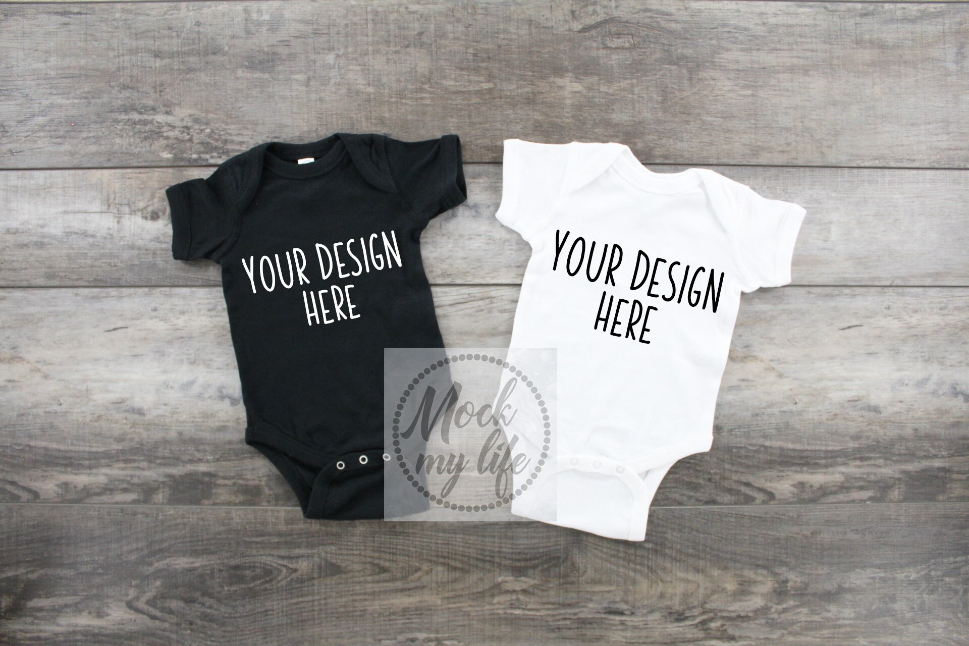 Rabbit Skins 4400 Mockup Bodysuit Mockup Bodysuit Flat Lay Etsy