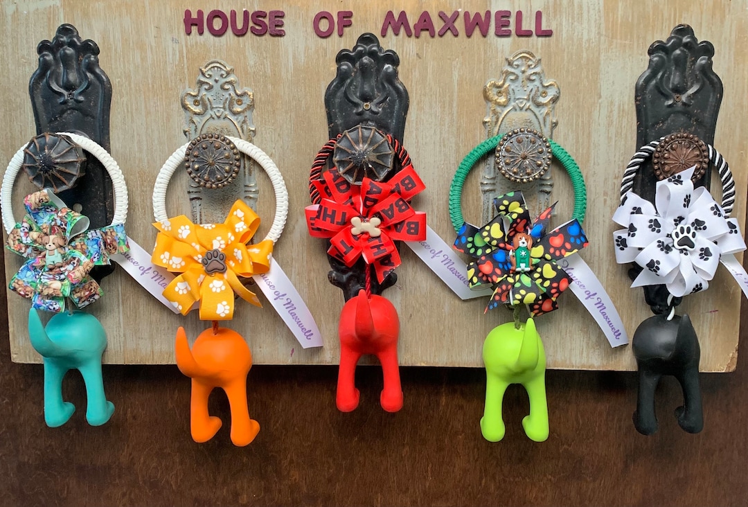Dog Tail Door Knob Hanger Etsy