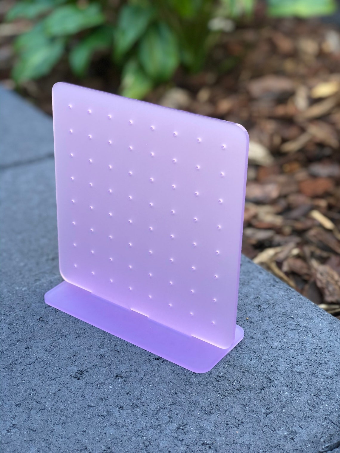 Acrylic Stud Earring Holder Jewellery Display Hanger violet Etsy