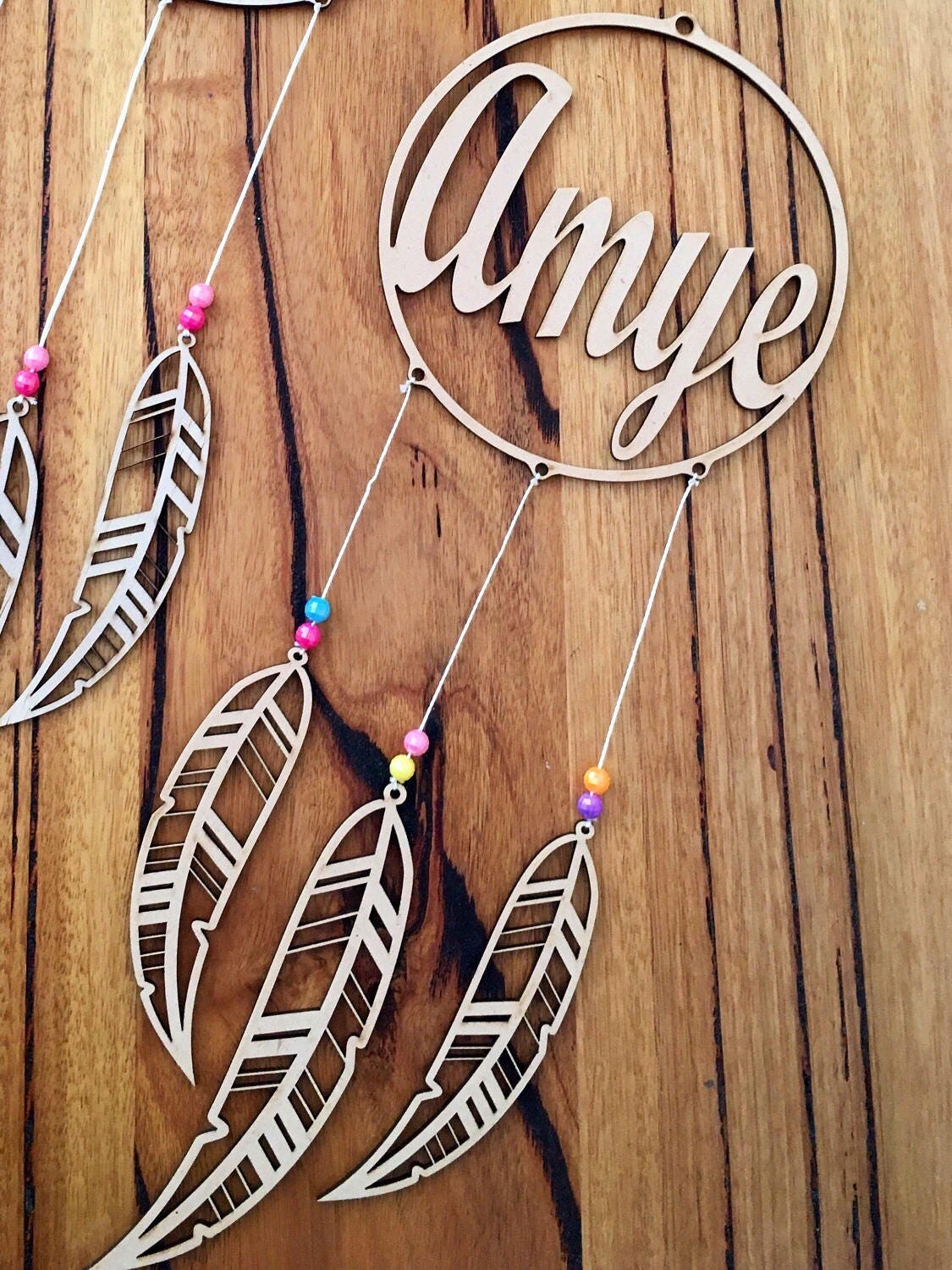 Dream Catcher Personalised Name Dream Catcher Custom Wall Etsy Australia