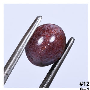 Natural Bloodshot IOLITE GEMSTONE CABOCHON Loose Stone For Jewellery Making (11-20)