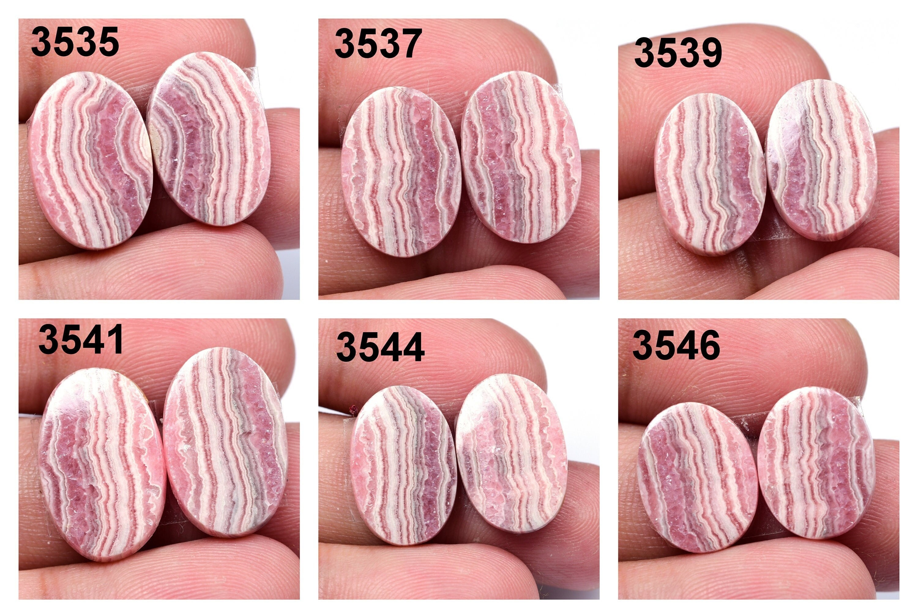 Natural Argentina Pink RHODOCHROSITE Loose Gemstone (Variation Listing)