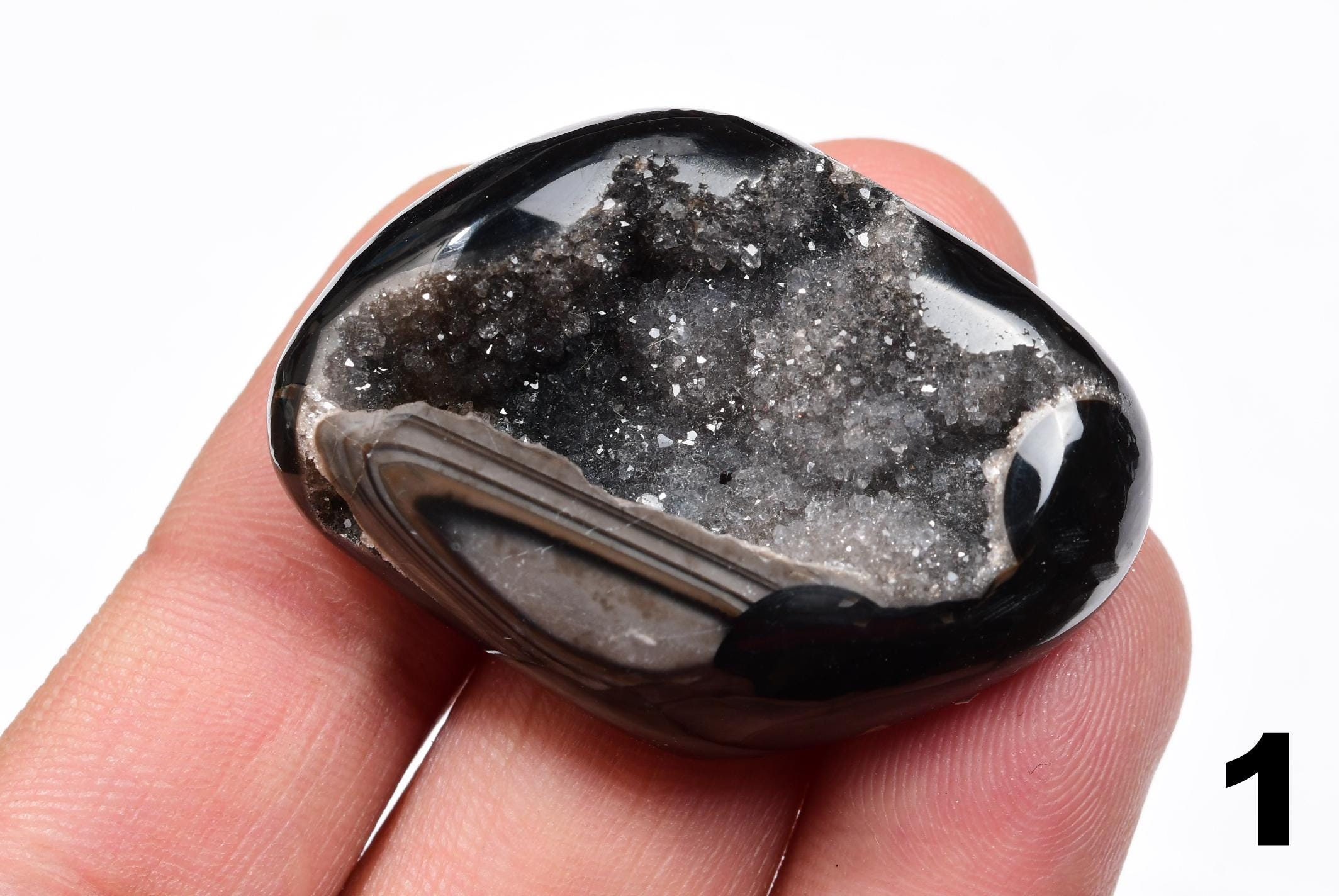 ドゥルージークォーツアゲート - Etsy 日本