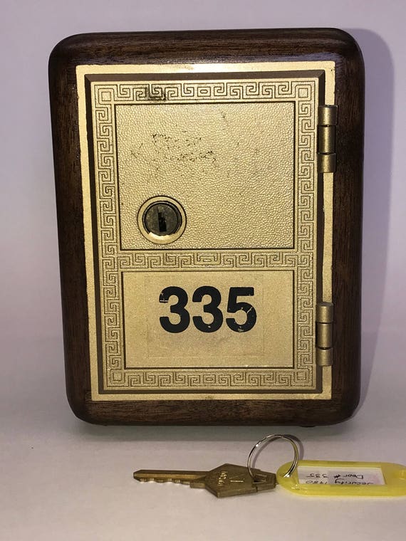 Vintage Post Office Door Mail Box Postal Bank Etsy