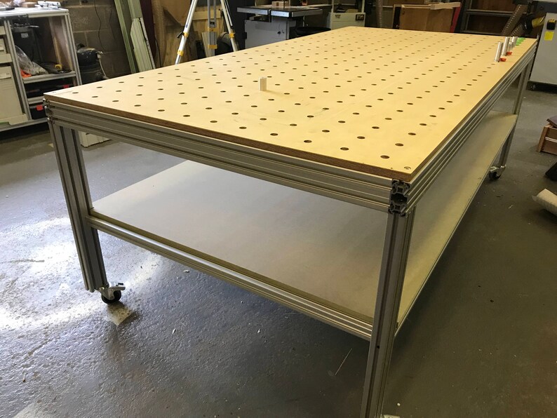 MEGA MFT style bench Full Sheet of 8/4 Ply or MDF Layup Etsy