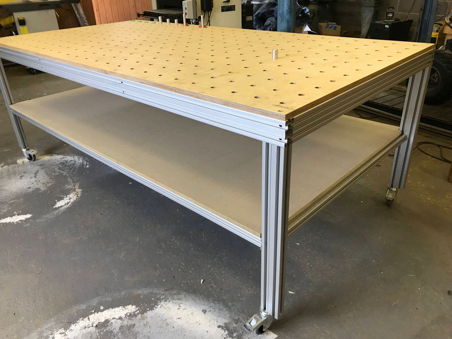 MEGA MFT style bench Full Sheet of 8/4 Ply or MDF Layup Etsy