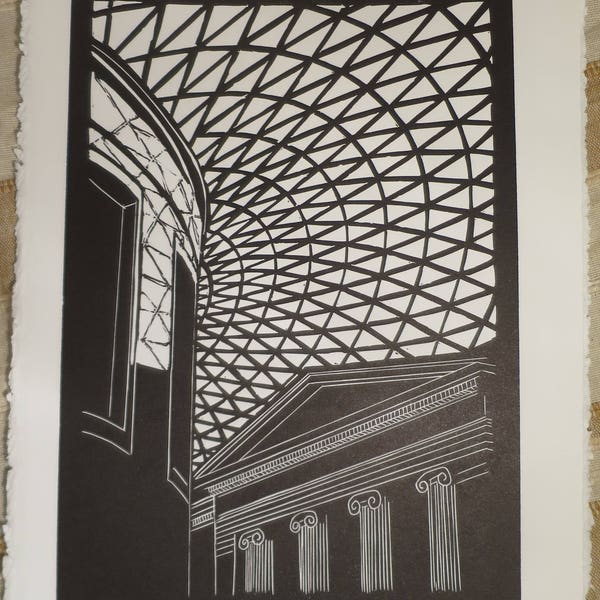 British Museum - Linogravure