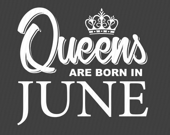 Download June birthday svg | Etsy