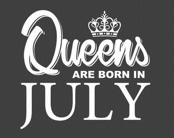 Download Birthday svg Queens are born in June svg Birthday svg | Etsy