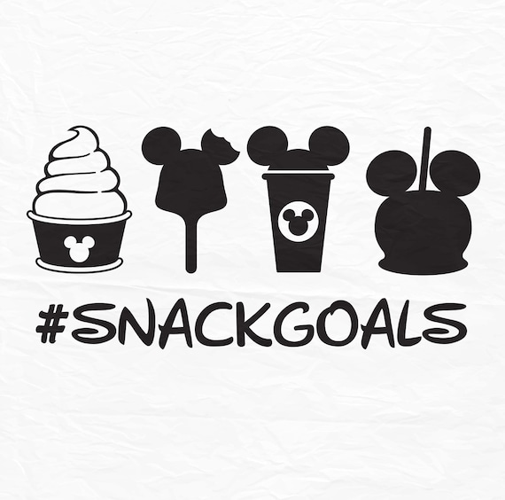 Download Snack Goals snackgoals Dole Whip Mickey Mouse Ice Cream | Etsy