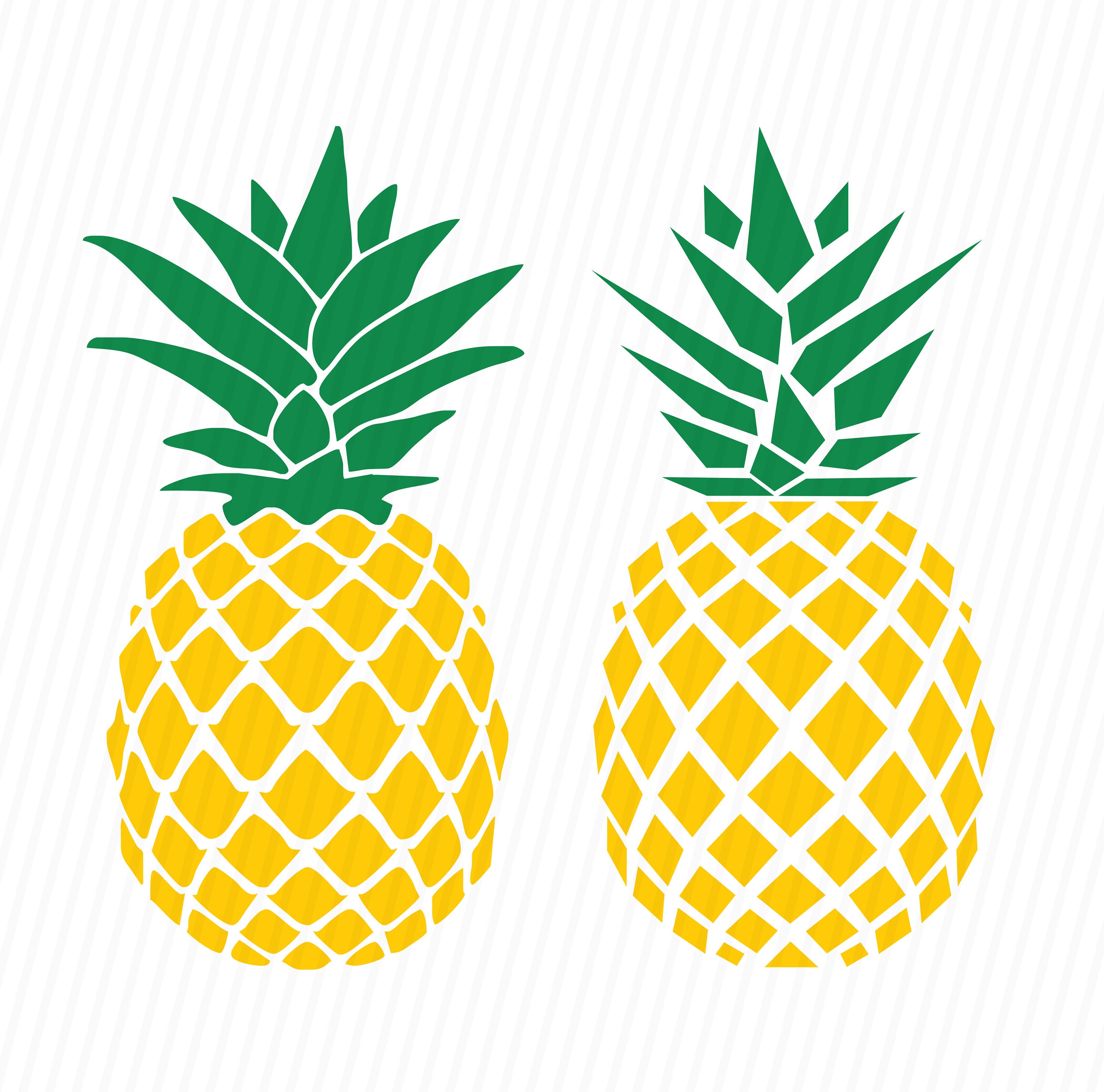 Download Pineapple SVG Pineapple Monogram SVG SVG Files Cricut Cut ...