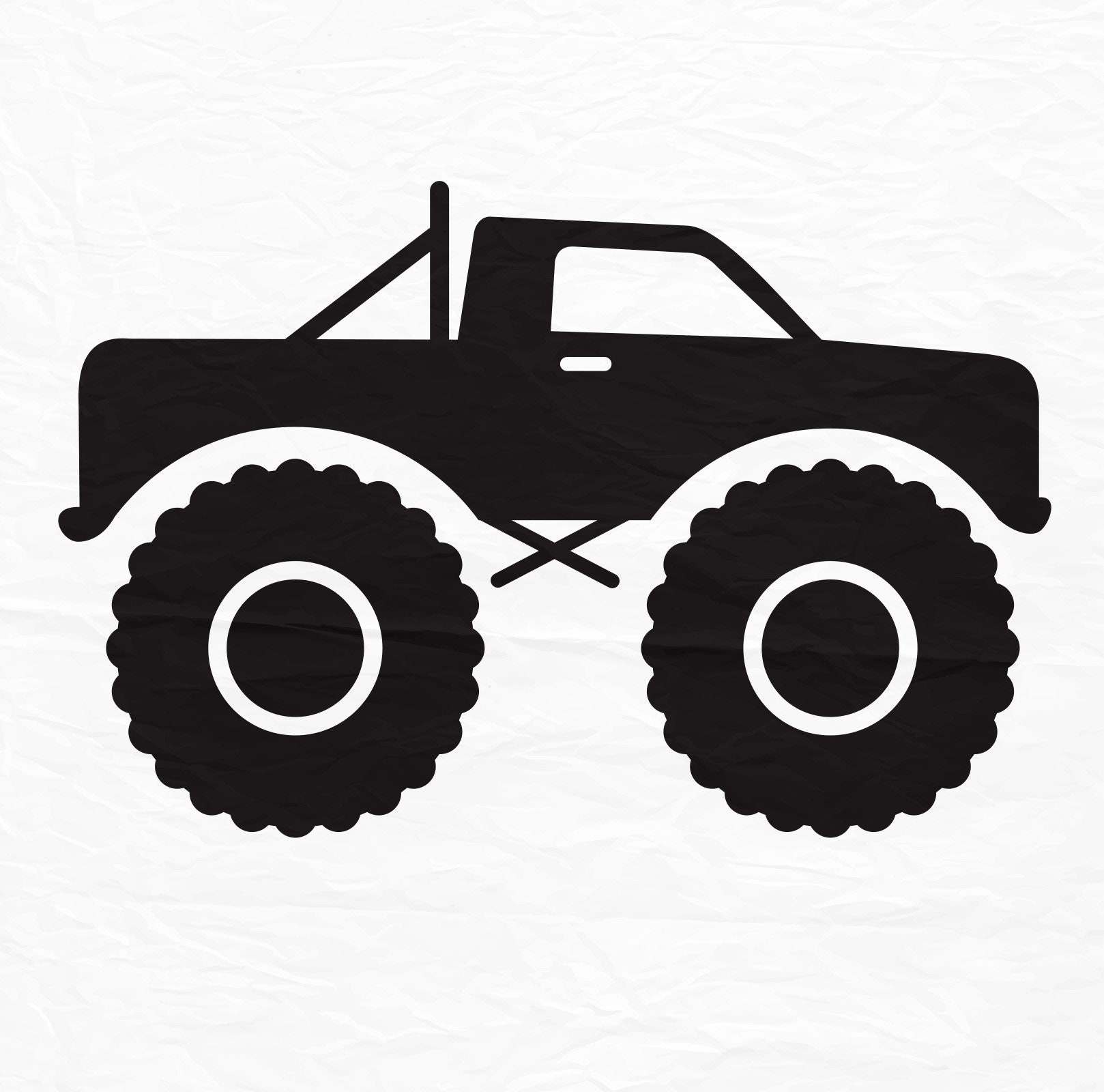 Download Monster truck SVG | Etsy