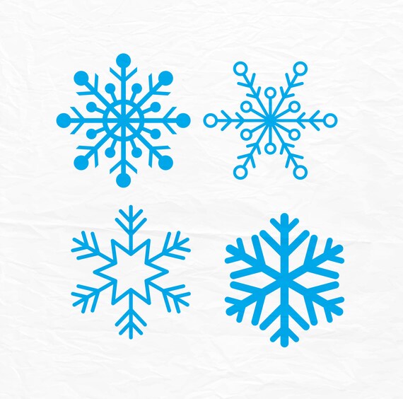 Download Snowflake SVG Snowflakes set Christmas SVG Silhouette Cut ...