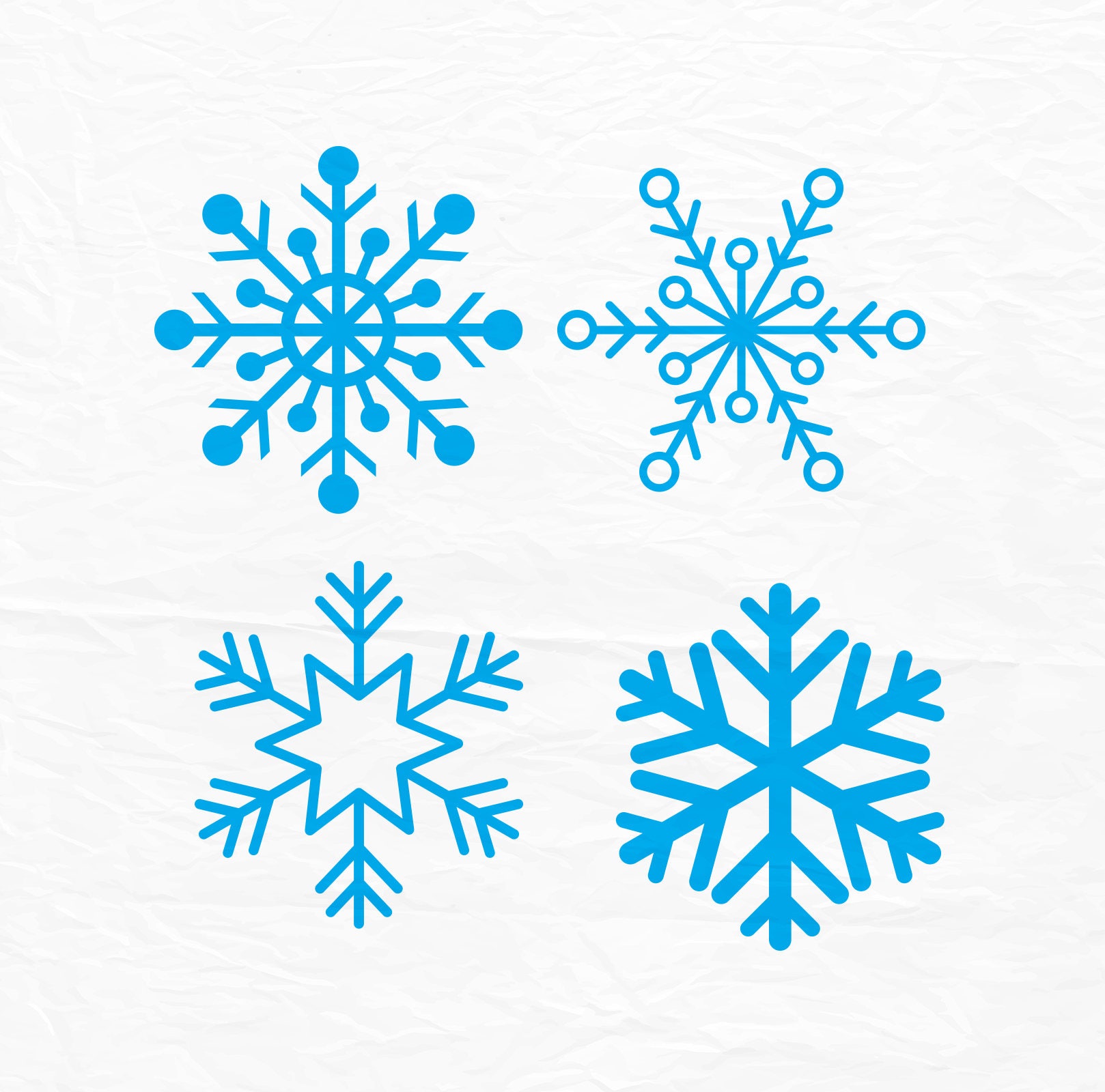 Download Snowflake SVG Snowflakes set Christmas SVG Silhouette Cut ...