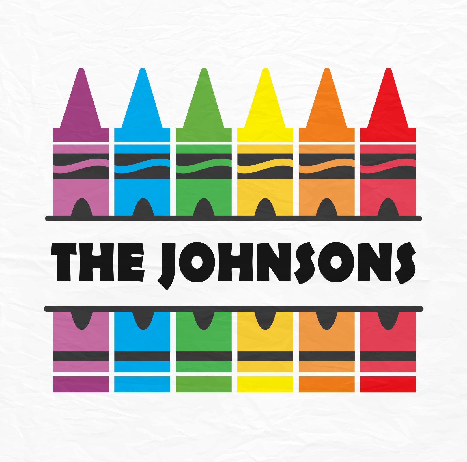 Download Crayon Split Monogram Svg Crayons SVG Crayon Svg School | Etsy