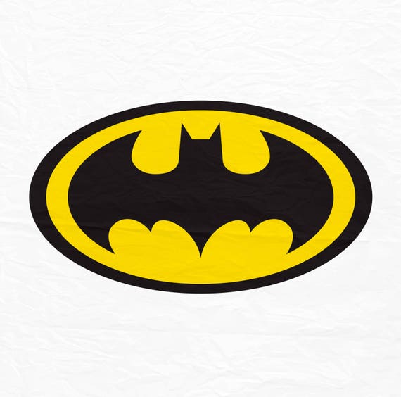 Download Batman DC Logo Superhero SVG DXF Png Vector Cut File ...